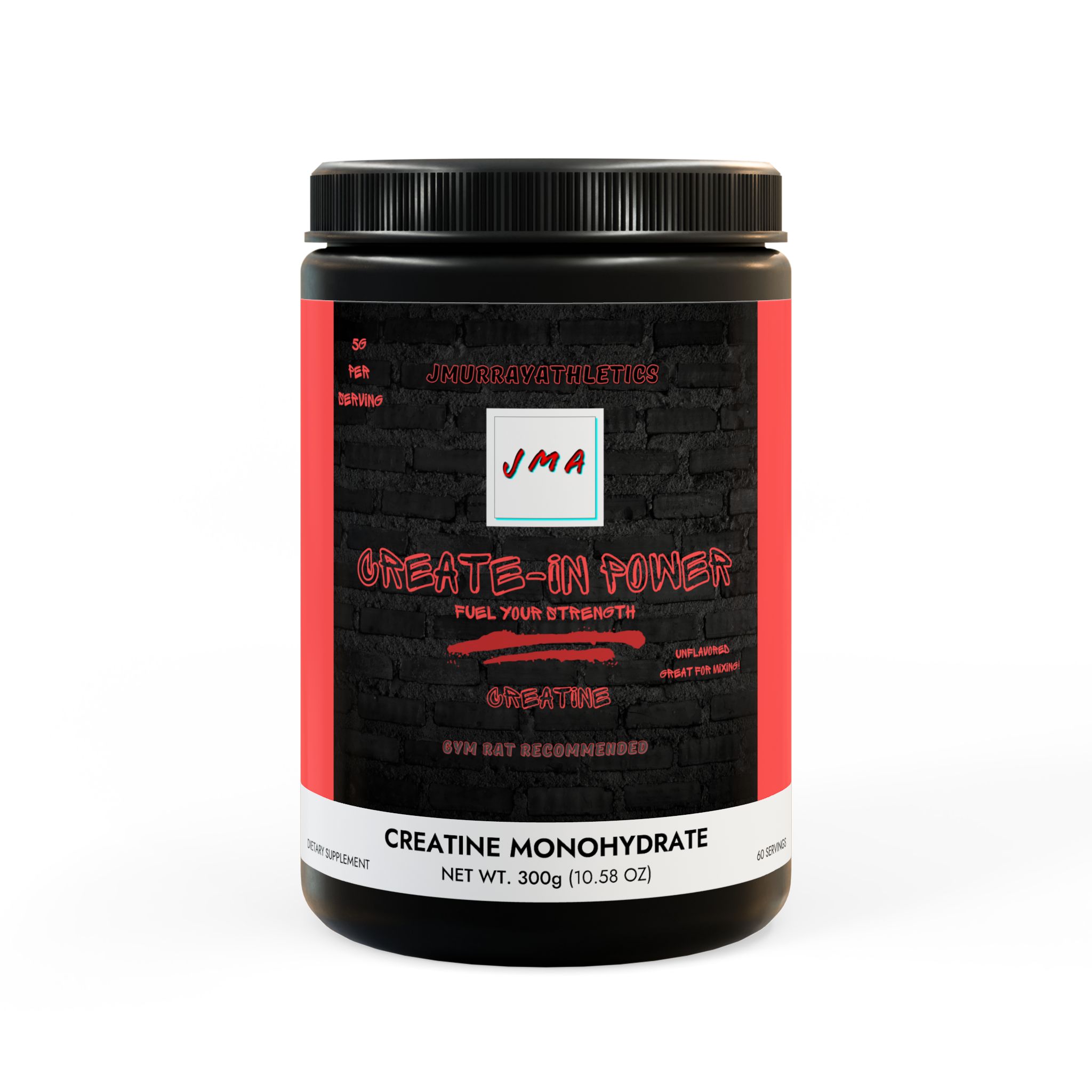 Create in Power Creatine Monohydrate Non Flavored Supplement 300g 10 create-in-power-creatine-monohydrate-non-flavored-supplement-300g-10